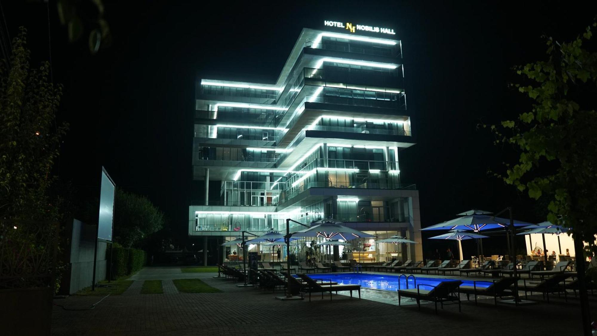 Hotel Nobilis Hall Kobuleti Exteriör bild